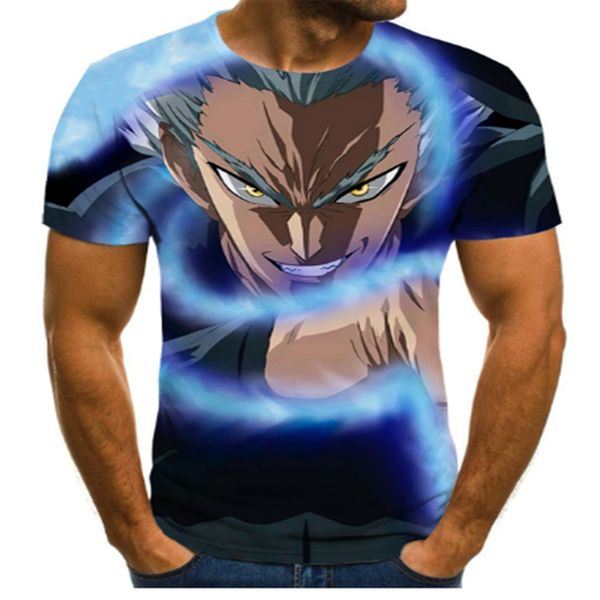 

anime men's t-shirts men's cartoon boys clothing summer fashion casual o-neck short sleeve 3d harajuku shirts streetwear, Black;green