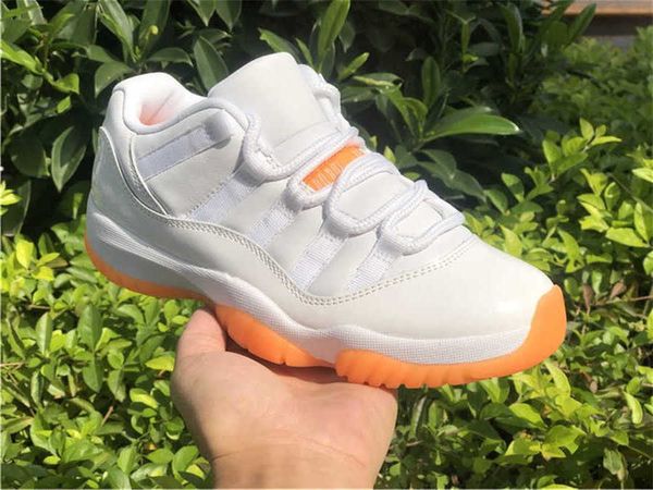 

brand shoes authentic 11 low wmns bright citrus outdoor women white orange real fiber original sports 36-45