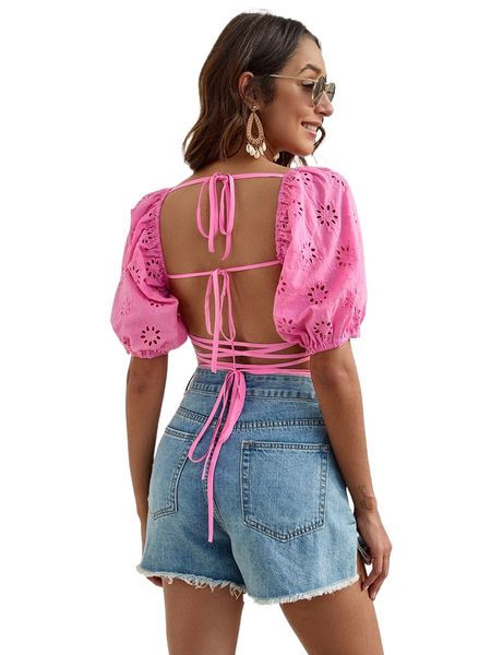

lace up backless schiffy 88sh#, White