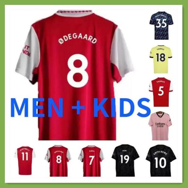 

21 22 23 arsen soccer jerseys pepe saka training martinelli tierney henry willian gunners odegaard thomas smith rowe 2021 2022 2023 football, Black;yellow
