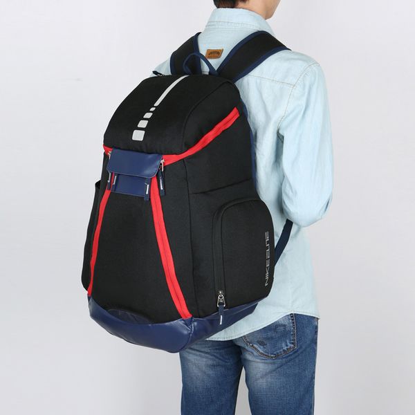 

hoops elite pro sports backpack team usa basketball knapsack mens bags large capacity waterproof training travel bags hiking luggage bag sch
