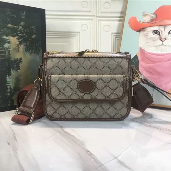 

designer bags luxury brown shoulder crossbody bag men women canvas g messenger bag 674164