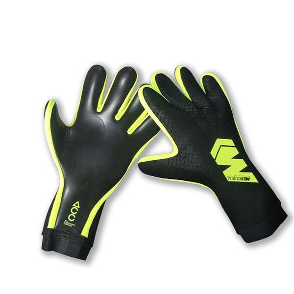 

professional soccer gloves luvas without fingersave goalkeeper gloves goal keeper guantes296b, Black