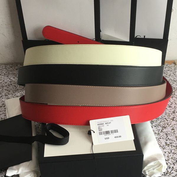 

men designers belts fashion genuine leather womens mens letter double g buckle belt with box, Black;brown