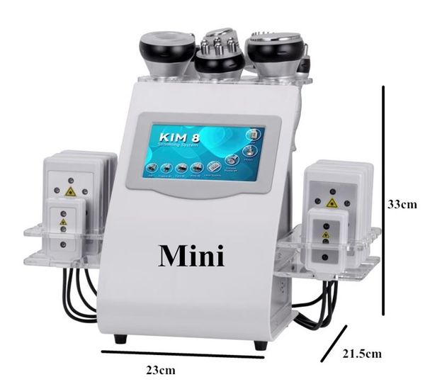 

9 in 1 lipo laser slimming machine cold hammer 40k ultrasonic rf vacuum pn microcurrent for home use face lift skin rejuvenation, Black