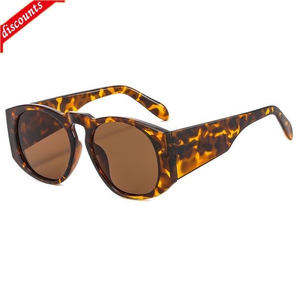 

men's women's fashion trend brand sunglasses wholesale new frame large, White;black
