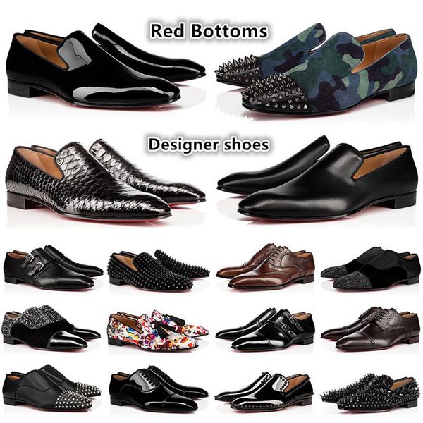 

low mens designer dress shoes sneakers casual black white camo glitter grey leather suede fashion spikes wedding office party care2463
