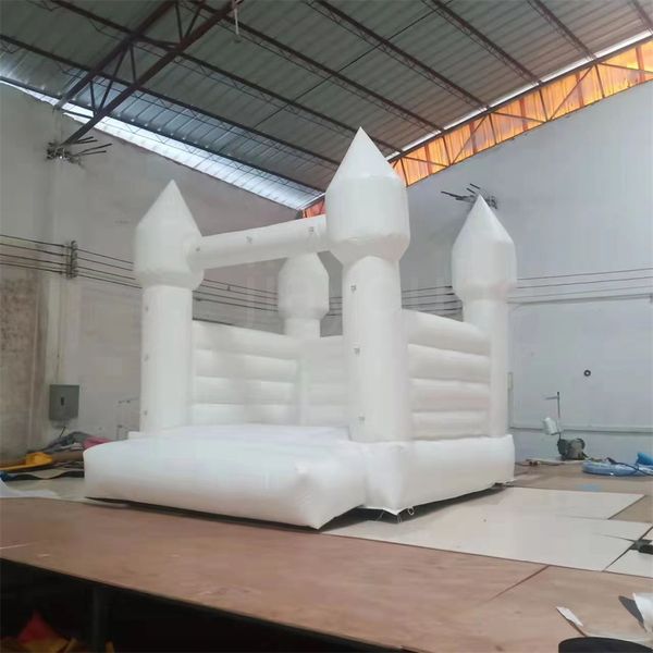 2.5x2m Mini PVC Özelleştirilmiş Çocuklar Trambolin Bounce House Şişirilebilir Bouncer Kalesi Düğün Çocuklar İçin Atlama Tren/Gemi