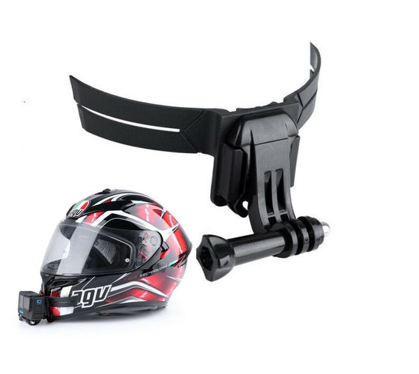 

helmet chin mount adapter bracket fixed seat for gopro 10 9 8 7 6 5 osmo action