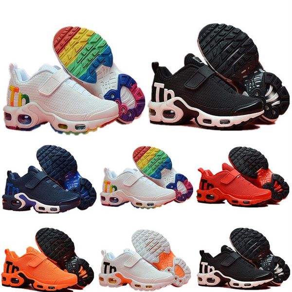 

turned anthracite plus tn children's running shoes speed red blue whit230e, Black