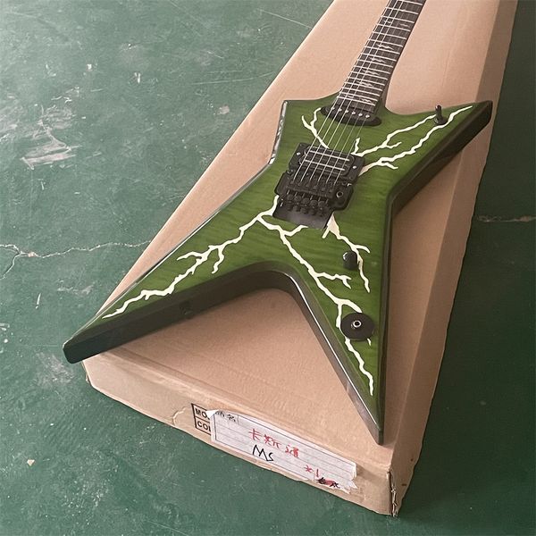 

in stock new green fork heterotype electric guitar guitars guitarra