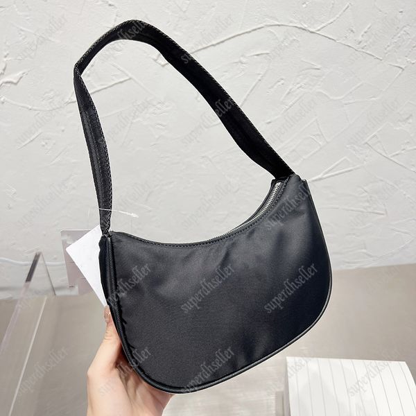 

3 colors women shoulder bag luxury designer handbags nylon totes handbag underarm hobo bags summer classic mini purse