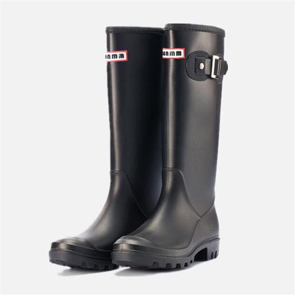 

women's thigh high for women rubber waterproof rainboots ladies rain boots botas mujer invierno 2019 sy411 t200909288m, Black