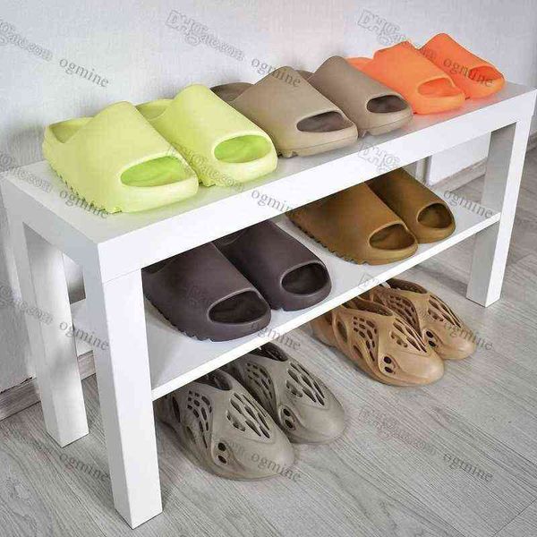 

designer sandals men woman sandal black white resin pure ochre bone slippers foam mens womens slide slipper slides slider eva sliders runner
