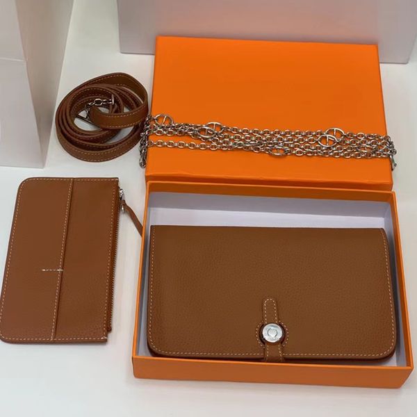 

designer wallet retro solid color leather large capacity ladies new fashion multifunctional passport holder storage document bag, Red;black