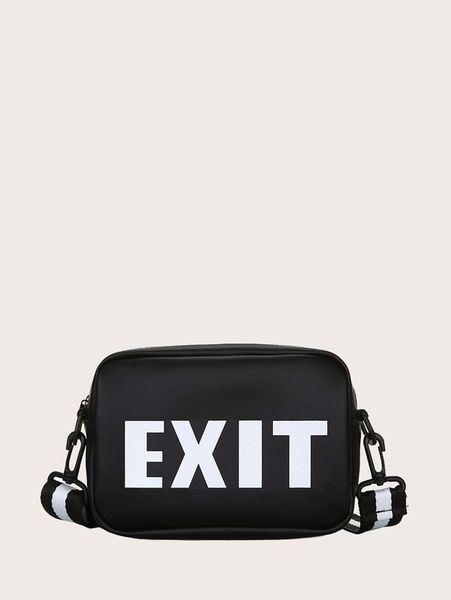 

kids letter graphic crossbody bag she02