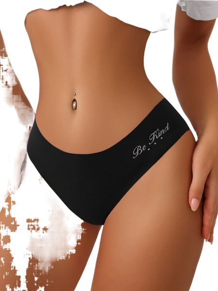 

no show panty 76gt#, Black;red