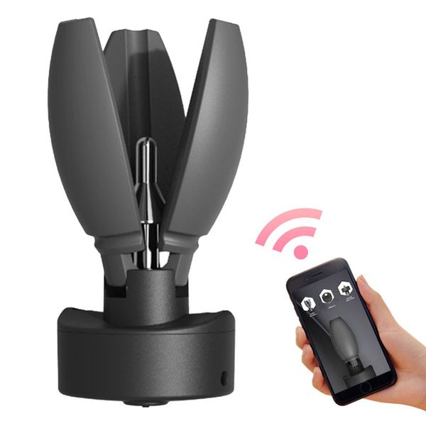 Silicone vibratore anale dilatatore telecomando giocattoli sexy per donne e uomini apertura butt plug castità blocco massaggio prostatico