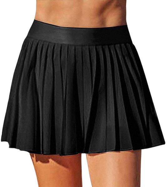 

pleated tennis skirts for women with pockets high waisted sports skirt d6gw#, White;black