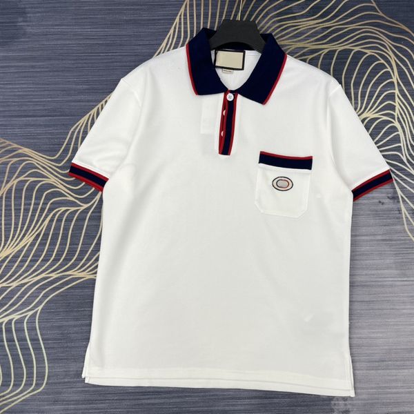 

summer mens stylist polo t shirt tshirt shirts italy men clothes short sleeve fashion casual mens t-shirt sian tee top, White;black