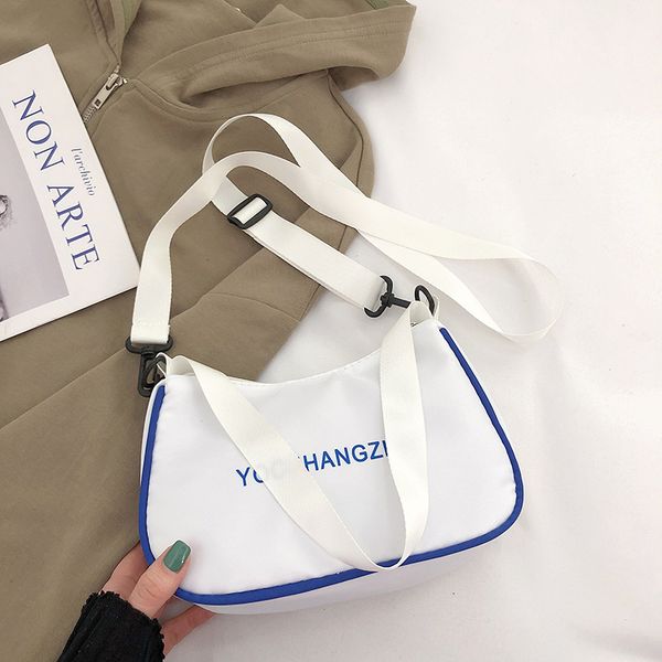 

3 colours designer women crossbody canvas hobos bag genuine leather fashion