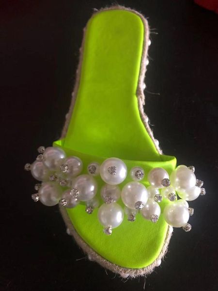

sandals fashion white pearl women for 2022 luxury shoes designers beach platform ladies breathable roman shoessandals, Black