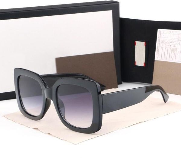 

0083 fashion designer sunglass sunglasses women men glasses womens sun glass uv400 lens with box, White;black