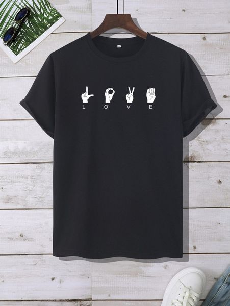 

men letter and figure graphic tee j2ip#, White;black