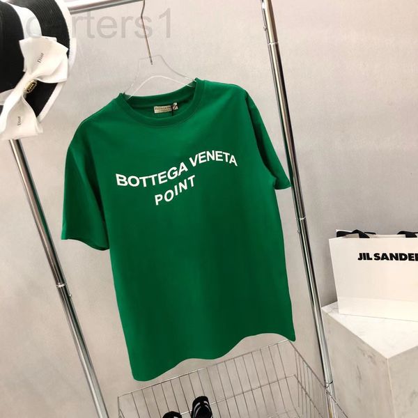 

women's t-shirt designer chaopai b classic triangle stamping letter printing loose short sleeve t-shirt for men and women nzgc, White