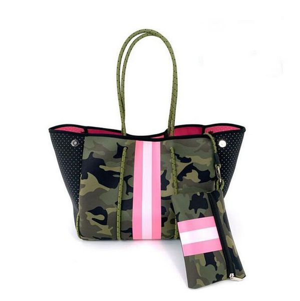130 стилей 1set = 1 большие сумки и маленькие сумки змеиной кожи перфорированные неопренские пляжные сумки со стойкой водонепроницаемая сумка сумки для женщин