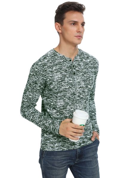 

men space dye tee v27q#, White;black