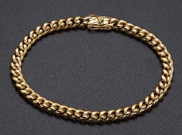 

14mm men's miami chain 30" and 8.66"bracelet 14k gold plated, Silver