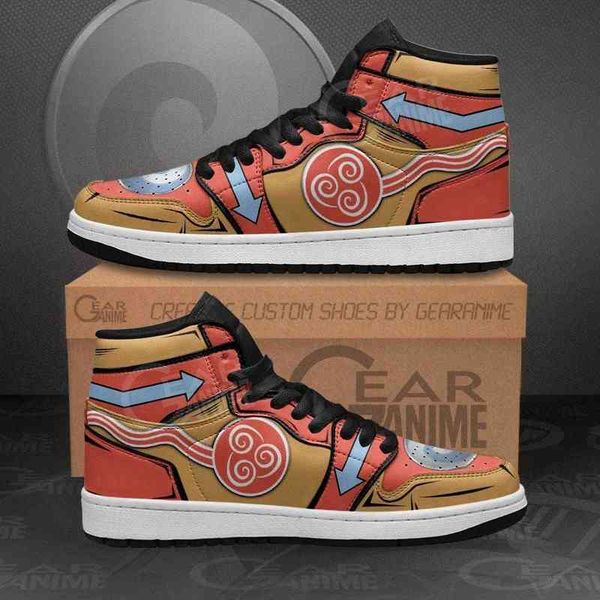

avatar air nation sneakers the last airbender custom shoes, Black