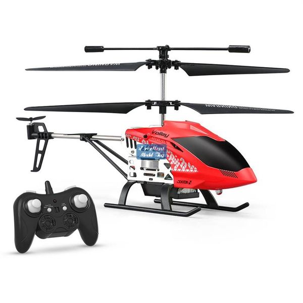 

jjrc jx01 remote control 2 4g alloy helicopter& kid toy altitude hold gyroscope-sensor one click take off led lights christma262q