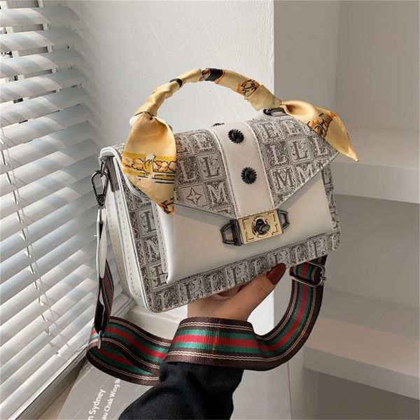 

women's new trendy fashion hand silk scarf printed single messenger 80% off purse sales