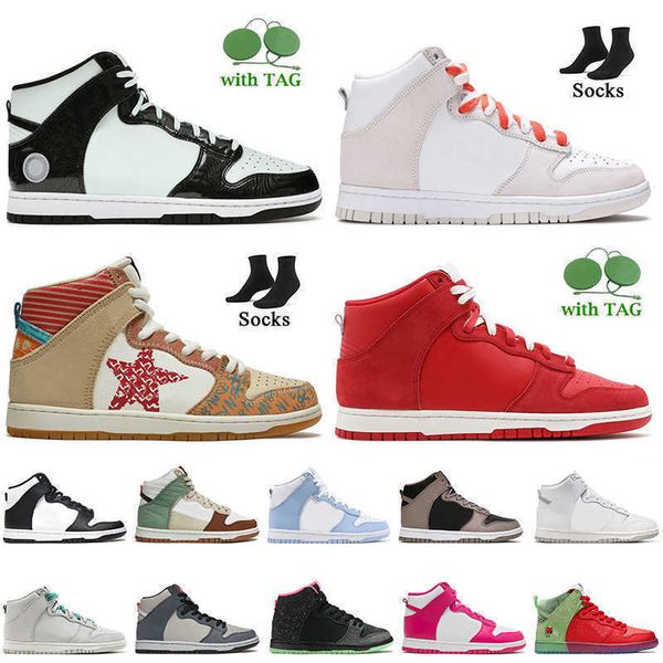 

2022 fashion sb high womens mens running shoes all-star what the first use pack university blue red black white orange lx toasty moon fossil