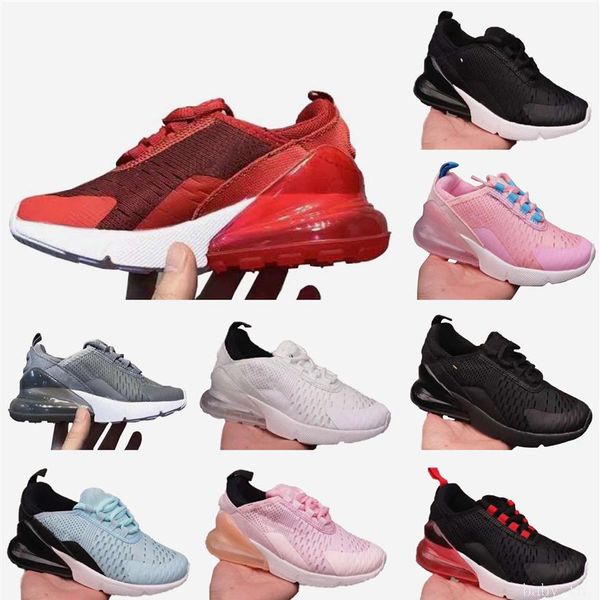 

2021 rainbow kids shoes for boys girls baby children white blue grey casual286s, Black