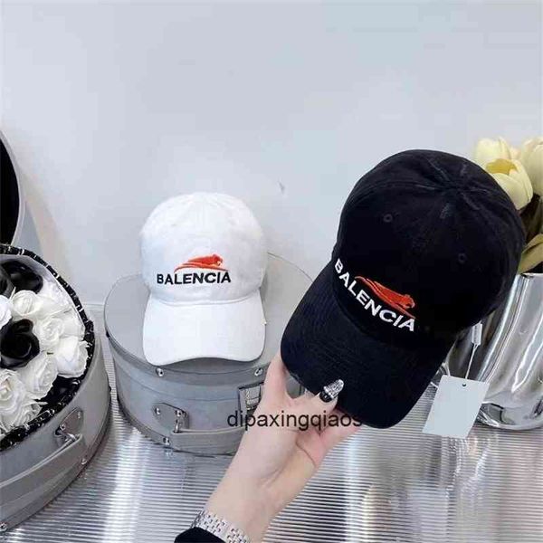 

balencaigass ball caps ball paris b letter printed 2022 new parisian new spring fashion versatile anti puff duck tongue men's and women, Blue;gray