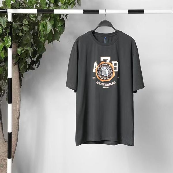 

2022 summer men women couple short sleeve t-shirts tee, White;black