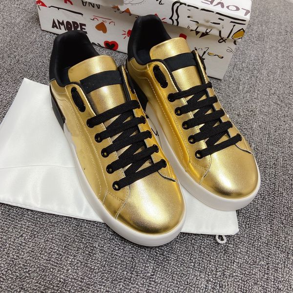 

designer calfskin casual shoes reflective sneakers vintage suede leather trainers fashion stylist shoespatchwork leisure shoe platform 0407, Black