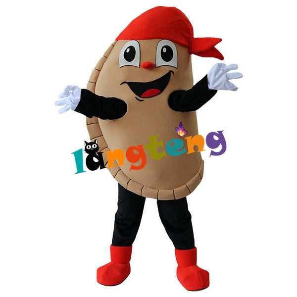 

mascot doll costume 922 dumpling mascot costumes fancy dress food costumes cartoon, Red;yellow