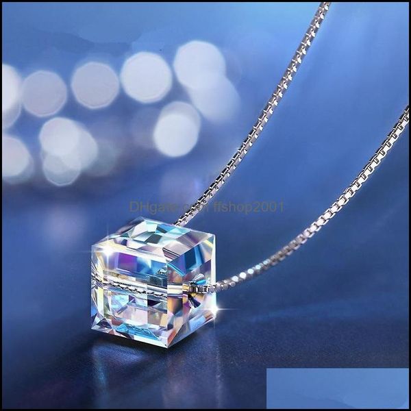 

pendant necklaces aurora candy necklace austrian crystal female accessories short simplistic version of the cartilage anti ffshop2001 dhdlv, Silver