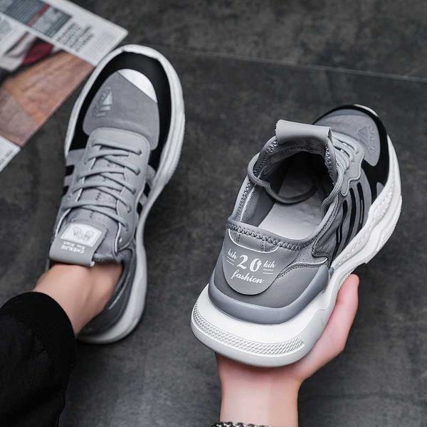 

# 147 2021design sports shoes summer breathable casual running basketball-1, Black