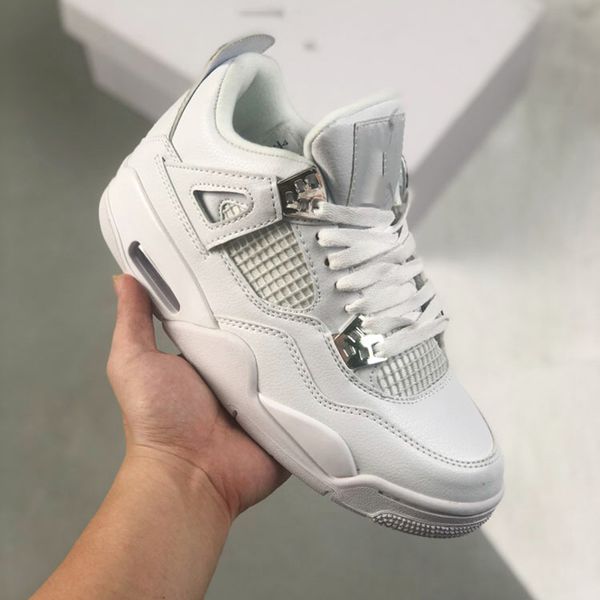 

men 4 4s basketball shoes lkss4001 university blue mocha shimmer lightning wild things women trainers