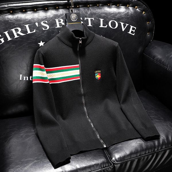 

men's sweaters designer 21025 lili's family keeps pushing autumn and winter sweaters. p155 control 208 has 4xl can wear 210 jin mv, White;black