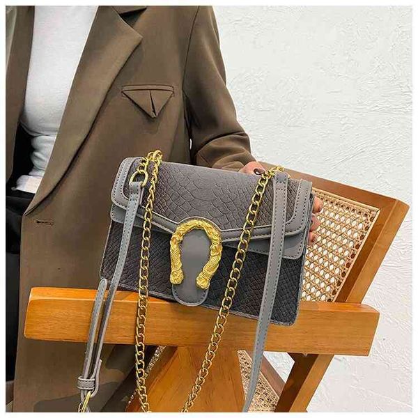 

bag women's 2022 spring simple texture single shoulder messenger chain fashion small square crossbody shoulder bags