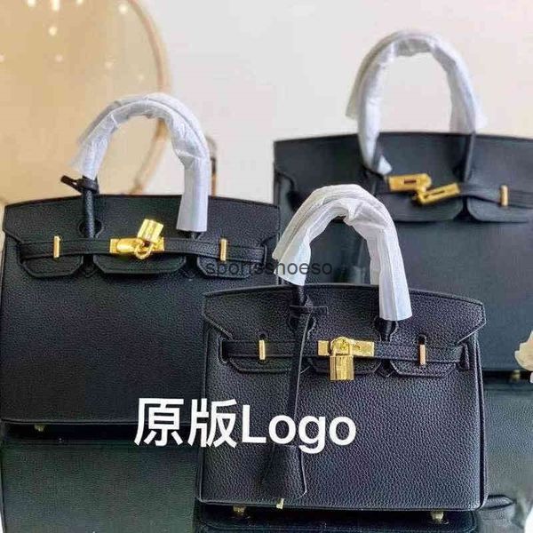 

handbags classic birkins crossbody bags grain leather litchi cowhide women's bag high capacity class versatile fairy hand bill of ladin