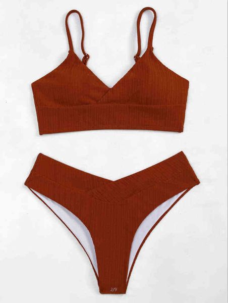 

low bikini waist briefs solid color swimsuit, White;black