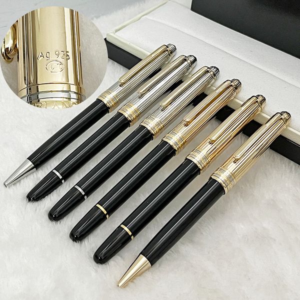 

lgp luxury pen 163 metal ag925 fountain rollerball ballpoint pen office school supplies with series number
