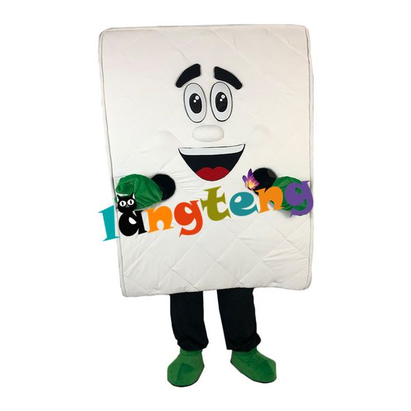 

mascot doll costume 1044 cartoon bed mattress mascot costume fancy dress for party, Red;yellow